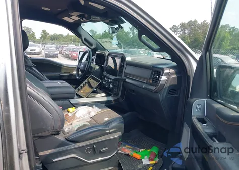 2022 Ford F-150 Platinum from USA, damaged, VIN 1FTFW1E54NFB17426